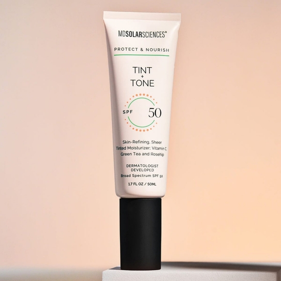 MDSolarSciences Tint + Tone SPF 50 Non-Comedogenic Antioxidant New in Box! - Picture 1 of 9